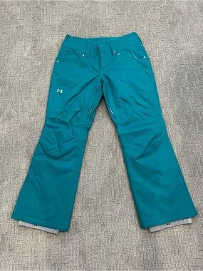 Under Armour Teal Wide-Leg Ski Pants